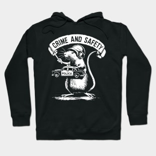 The Patrol Mouse: Crime and Safety Hoodie